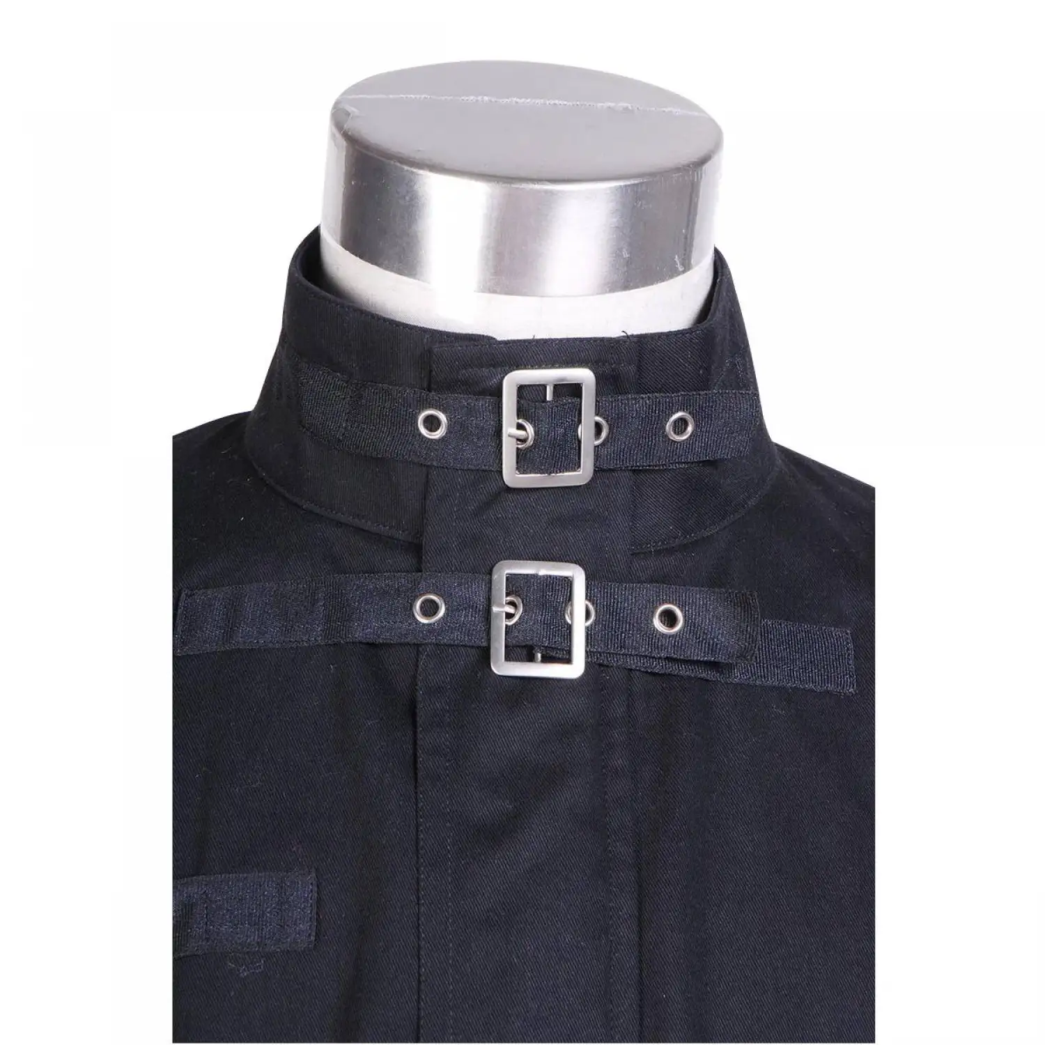 Men's Bondage Gothic MJ Jacket - Buckles Straps Details